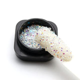 1.1mm Crystal Pixie Micro Rhinestones for Nail Accessoires Mix Caviar Design Strass Nail Art Decorations 1 Bottle MJZ1082