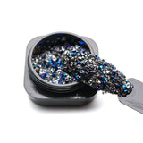 1.1mm Crystal Pixie Micro Rhinestones for Nail Accessoires Mix Caviar Design Strass Nail Art Decorations 1 Bottle MJZ1082