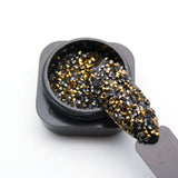 1.1mm Crystal Pixie Micro Rhinestones for Nail Accessoires Mix Caviar Design Strass Nail Art Decorations 1 Bottle MJZ1082