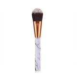 1/4 Pcs Women Marble Texture Marbling Handle Eyeshadow Brush Powder Blending Concealer Makeup Cosmetic Brush Tool #273602