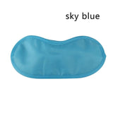 1 PC 9 Colors Sleep Rest Sleeping Aid Eye Mask Eye Shade Cover Comfort Health Blindfold Shield Travel Eye Care Beauty Tool