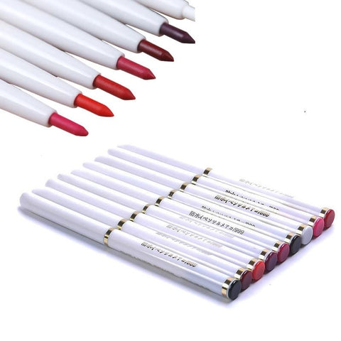 1 PC Automatic Rotary Lip Liner Long-lasting Natural Sexy Lady Women Waterproof Beauty Lip Pencil Beauty Makeup Cosmetic Tool