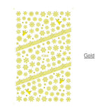1 Pcs 3D Nail Sticker Christmas Theme Pattern Mixed Deer/Snowflake Image Tips Nail DIY Decoration Sticker Decal LAF281-284