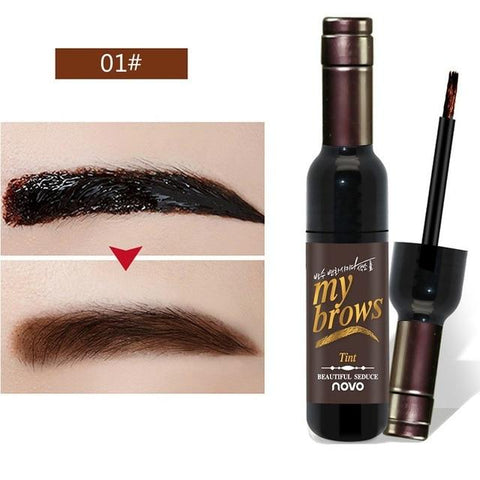 1 Pcs Eyebrow Black Coffee Gray Peel Off Eye Brow Tattoo Shadow Eyebrow Gel Cosmetics Makeup for Women High Pigment Makeup