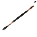 1 Pcs Eyelash Eyebrow Brush Double Head Brush Eyelash Eyebrow Cosmetics Beauty Tools Professional  Beveled Spiral Brush