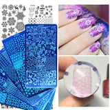 1 Pcs Nail Stamping Plates 2018 New Arrival Lace/Cartoon/Animal/Flowers Patterns Nail Art Decoration Polish Templates SAXYZ01-32