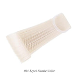 1 Set False Nail Art Tips Color Full Card Round Nature Clear Fake Nail For Gel Polish Manicure Fan Practice Display Tool CHA23