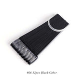1 Set False Nail Art Tips Color Full Card Round Nature Clear Fake Nail For Gel Polish Manicure Fan Practice Display Tool CHA23