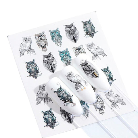 1 Sheets Summer 2018 Beauty Slider Nail Water Sticker Flower Bloom Colorful Image Nail Art Decals for Decor Tool TRSTZ608-637