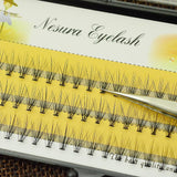 1 Trays Natural Long Black Individual False Eyelashes Eye Lash Extension Makeup Tool 60 Knots 8 10 12 14MM Available