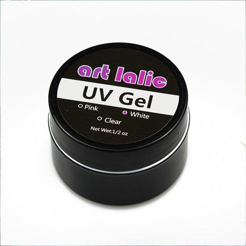 1 x Clear Transparent UV Gel Nail Art Crystal Nail Tips Pro Brand Tip Glue Extension Builder French Manicure