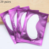 10/20 Pairs Grafting Eyelashes Under Eye Pads For Eyelash Extension Paper Eye Gel Patches Sticker Wraps Lash Patch Makeup Tool