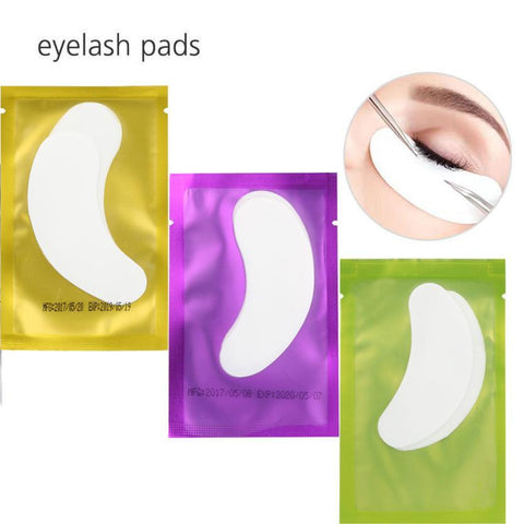 10 Pairs Eyelash Pads Professional Lint Free Under Eye Gel Pad Patches for Eyelash Extensions 2JU24