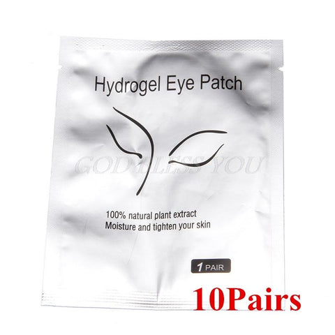 10 Pairs/Lot Under Eye Pads Lash Eyelash Extension Paper Patches Eye Tips Sticker Wraps Paper Patches Eyelash Make Up Tools NO.3