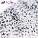 10 Pcs Sheets Nail Art Transfer Stickers 3D Design Manicure Tips Decal Decorations high quality hot selling