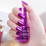 100% Brand New Metallic Nail Polish Magic Mirror Effect Chrome Harmless Long-Lasting Nail Art Polish Varnish Drop Shipping