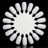 100 Pcs Quick Building Mold Tips Nail Dual Forms Finger Extension Nail Art UV Builder Poly Extension Gel Tools