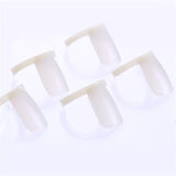 100 Pcs Quick Building Mold Tips Nail Dual Forms Finger Extension Nail Art UV Builder Poly Extension Gel Tools