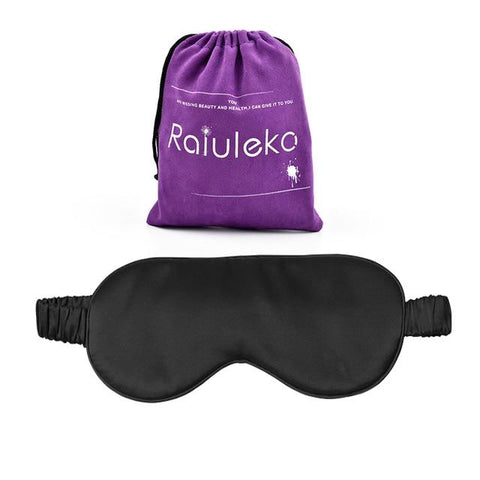100% Portable Pure Silk EyeShade Sleeping Eye Mask Bandage For Sleep Eyepatch Breathable Soft Top quality Shading Zero Pressure