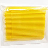 100PCS/Lot Disposable Eyelash Brushes Swab Microbrushes Eyelash Extension Tools Individual Eyelashes Removing Tools Applicators