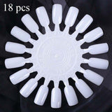 100Pcs/Set Quick Poly Building Nail Gel Mold False Tips Nail Art Builder UV Gel Fake Nails Manicure Nail Extension Kit