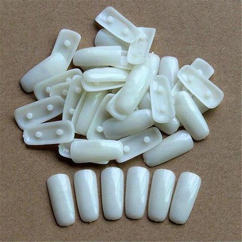 100Pcs/Set Quick Poly Building Nail Gel Mold False Tips Nail Art Builder UV Gel Fake Nails Manicure Nail Extension Kit