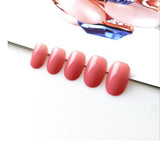 100pc Matte False Nail Tips Full Cover Press On Nails Rose Red Black Nude Pink White No adhesive Stiletto Artificial Nail Tips