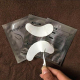 100pcs Disposable Eye Pads Lash Paper Patches Colorful Eyelash Extension Eye Tips Sticker Wraps Make Up Tools Eyelash Pad