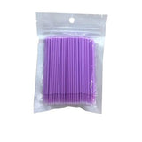 100pcs/lot Durable Micro Disposable Eyelash Extension Individual Applicators Mascara Brush For Women Wholesale