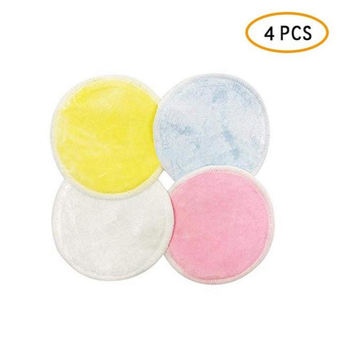 10Pcs/lot Reusable Cotton Pads Make up Facial Remover Double layer Wipe Pads Nail Art Cleaning Pads Washable with Laundry Bag