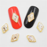"10psc New Silver Bow 3D Nail Art Decorations,Alloy Nail Charms,Nails Rhinestones  Nail Supplies #070"