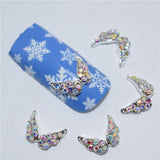 "10psc New Silver Bow 3D Nail Art Decorations,Alloy Nail Charms,Nails Rhinestones  Nail Supplies #070"