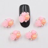 "10psc New Silver Bow 3D Nail Art Decorations,Alloy Nail Charms,Nails Rhinestones  Nail Supplies #070"