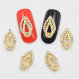 "10psc New Silver Bow 3D Nail Art Decorations,Alloy Nail Charms,Nails Rhinestones  Nail Supplies #070"