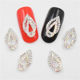 "10psc New Silver Bow 3D Nail Art Decorations,Alloy Nail Charms,Nails Rhinestones  Nail Supplies #070"