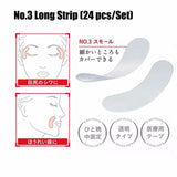 12/27/24 pcs/set Unisex Thin Face stickers EVA Resin Anti-Wrinkle Patches Act on Facial Line Wrinkle Sagging Beauty Skin Lift Up