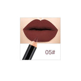 12 Colors Brand Lip Pencils Matte Lipliner Pencil Waterproof Makeup Lips 2018 Matte Lipstick Lip Liner Pen Smooth Nude Cosmetics