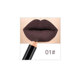 12 Colors Brand Lip Pencils Matte Lipliner Pencil Waterproof Makeup Lips 2018 Matte Lipstick Lip Liner Pen Smooth Nude Cosmetics
