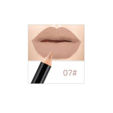 12 Colors Brand Lip Pencils Matte Lipliner Pencil Waterproof Makeup Lips 2018 Matte Lipstick Lip Liner Pen Smooth Nude Cosmetics