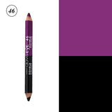 12 Colors Highlighter Glitter Eyeshadow Eyeliner Pen makeup durable Waterproof  sweatproof Double-Ended Eyes Pencil Makeup
