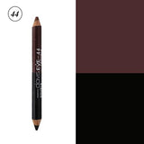 12 Colors Highlighter Glitter Eyeshadow Eyeliner Pen makeup durable Waterproof  sweatproof Double-Ended Eyes Pencil Makeup
