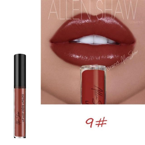 12 Colors Makeup Long Lasting Lipstick Deep Moisturizing Cream Texture Lip Gloss Soft Matte Lip Cream