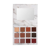12 Colors Professional Glitter Eyeshadow Pallete Makeup Earth Matte Tints Marble Shades Eyes Make Up Palette Beauty Cosmetic