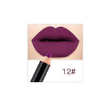 12 Colors Sexy Matte Lip Pencils Women Waterproof Long-lasting Lipliner Pencil Lip Liner Pen Beauty Makeup Cosmetics Tools Drop
