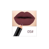 12 Colors Sexy Matte Lip Pencils Women Waterproof Long-lasting Lipliner Pencil Lip Liner Pen Beauty Makeup Cosmetics Tools Drop