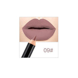 12 Colors Sexy Matte Lip Pencils Women Waterproof Long-lasting Lipliner Pencil Lip Liner Pen Beauty Makeup Cosmetics Tools Drop