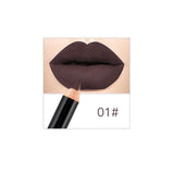 12 Colors Sexy Matte Lip Pencils Women Waterproof Long-lasting Lipliner Pencil Lip Liner Pen Beauty Makeup Cosmetics Tools Drop
