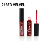 12 Colors Tint liquid Lipstick Matte Lip Gloss Red Velvet Waterproof Long Lasting Lipgloss Sexy Lipstick Tattoo Makeup Brand