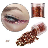 12 Colors body glitter powder Shimmer Loose Sequins Powder Face Body Glitter Paillette Nail Art Decor Makeup 5g 2U0130