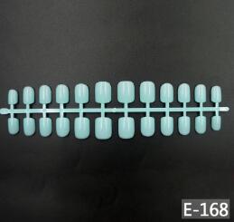 120pcs Short False Nails Full Cover Stiletto Coffin Fake Nails ABS Artificial Tips Nail Art Decorations Women Made up